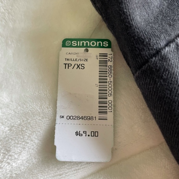 NWT Simons button up denim dress - Picture 5 of 5